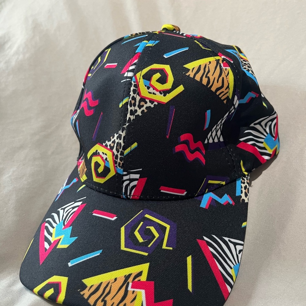 Vibrant Patterned Men or women Cap